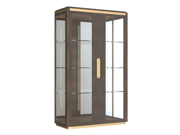 HERMES - Wood veneer display cabinet by Guerra Vanni - view 2